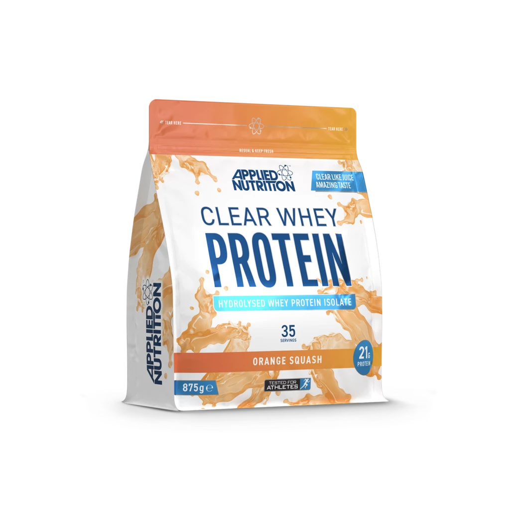 Clear Whey Isolate Protein Orange Squash 875g